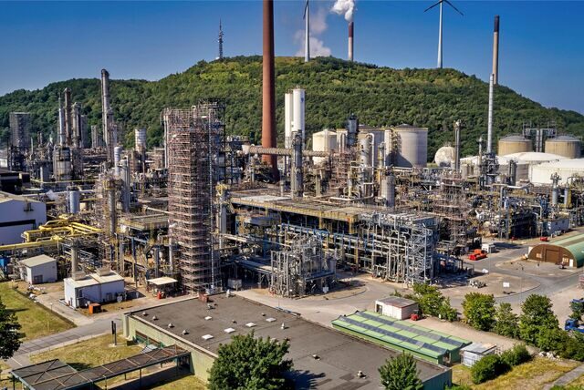Die BP-Raffinerie in Scholven.