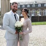 Nadim Karsifi darf Zeycan nun seine Ehefrau nennen. Die beiden heirateten am Schloss Nordkirchen.