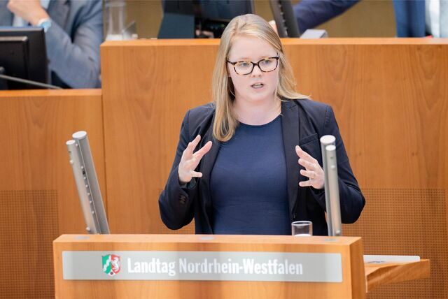 Lisa Kapteinat, Landtags-Abgeordnete der SPD aus Castrop-Rauxel.