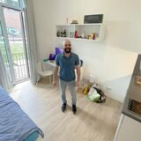 Houssam Zahir in seiner Wohnung