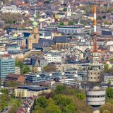 Luftbild, Stadtkrone-Ost Baustelle, Neubau Direktion Continentale, adesso, Westfalendamm, Dortmund, Ruhrgebiet, Nordrhein-Westfalen, Deutschland