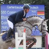 Johannes Ehning (Borken) 2019 bei den Waltroper Reitertagen.