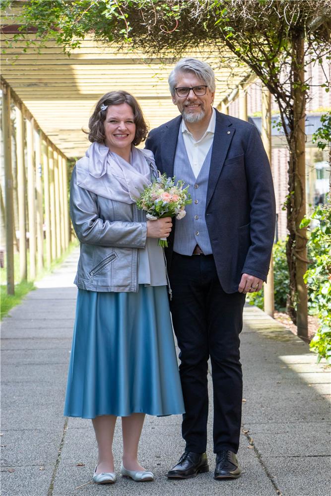 Sandra (geborene Krause) und Markus Rüther gründeten Ende 2020 das Musikduo „Sandmark