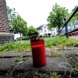 Auf dem Schulhof der Marienschule haben Schüler am Morgen des 22. Mai 2023 die Leiche einer jungen Frau gefunden.