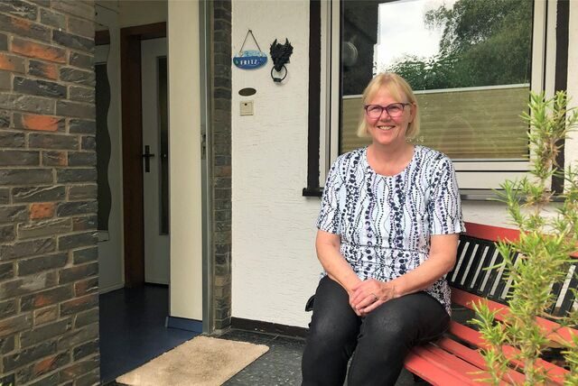 Silvia Fritz öffnet ihre Haustür künftig Gästen, die über Airbnb ein Zimmer suchen. Am Pfingstwochenende ist das Zimmer begehrt.