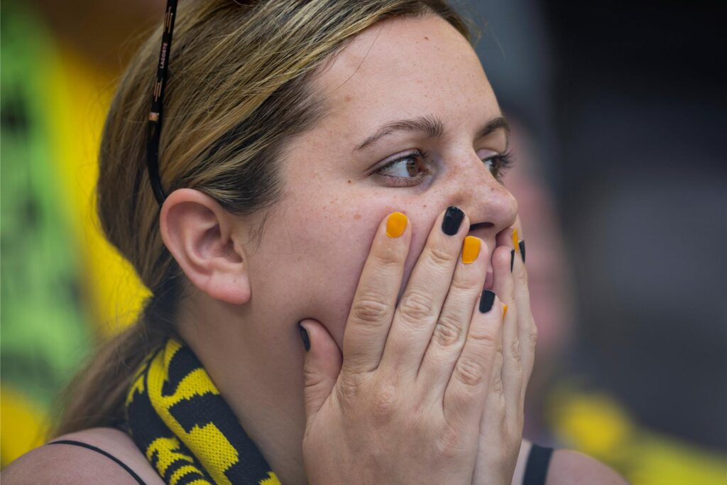 Große Trauer bei den BVB-Profis und Fans.