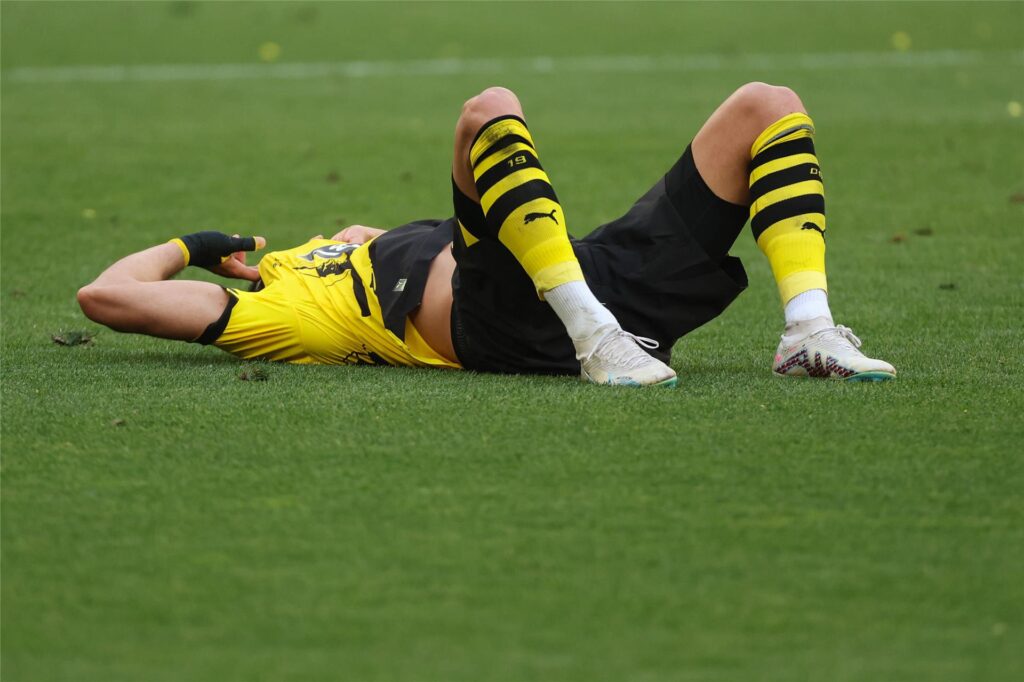 Große Trauer bei den BVB-Profis und Fans.
