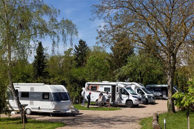 Camping mit dem Wohnwagen