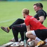 Nordkirchens Trainer Mario Plechaty führte seine Mannschaft um Spieler Lars Rustige in die Landesliga und könnte Donnerstag in die Westfalenliga aufsteigen.