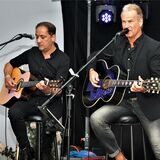 Die Band „The Florians“ steht mit Gitarren auf der Bühne.