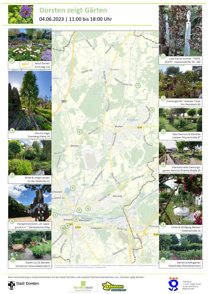 Stadtplan-Darstellung Stadtplan-Darstellung