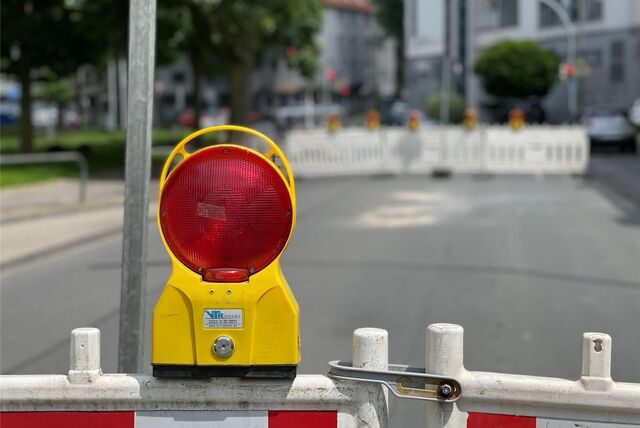 Eine Straße in der südlichen Dortmunder Innenstadt ist am Freitag (2.6.) gesperrt worden.