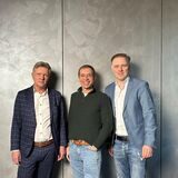 Rechtsanwalt Hans Reinhardt, Jens Söring und Rechtsanwalt Burkhard Benecken (v.l.n.r.) in der Marler Kanzlei „Benecken & Reinhardt“.