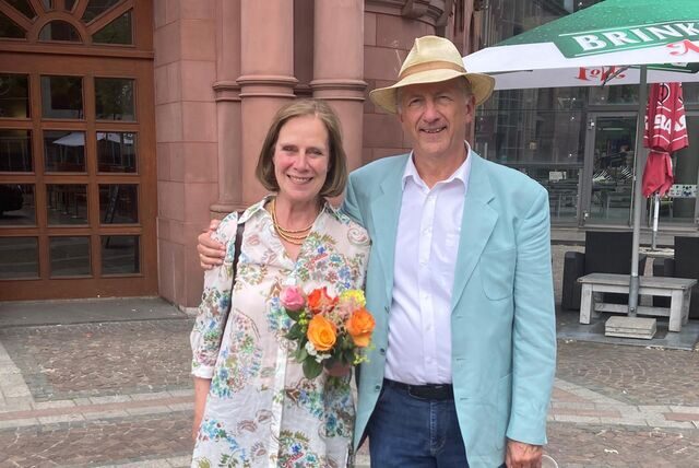 Beatrix und Werner haben in Dortmund geheiratet.