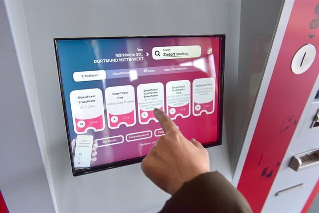 Fahrkartenautomat DSW21