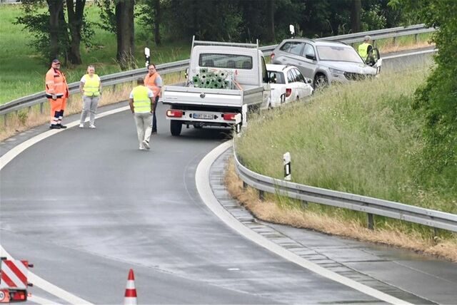 Unfall A 31 Ausfahrt Lembeck