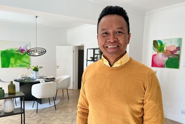 Professionell wurde dieses Einfamilienhaus in der Dorstener Altstadt per „Home Staging“ in Szene gesetzt. Marco Nussbaum erklärt, was dahinter steckt.