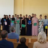 Die Abschlussschüler der Klasse 10A1 der Paul-Gerhardt-Schule in Oer-Erkenschwick