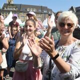 Tolle Stimmung bei den Familienangehörgigen und Freunden der kleinen und größeren Stars auf der Ckü-Bühne zum Familien-Sonntag.