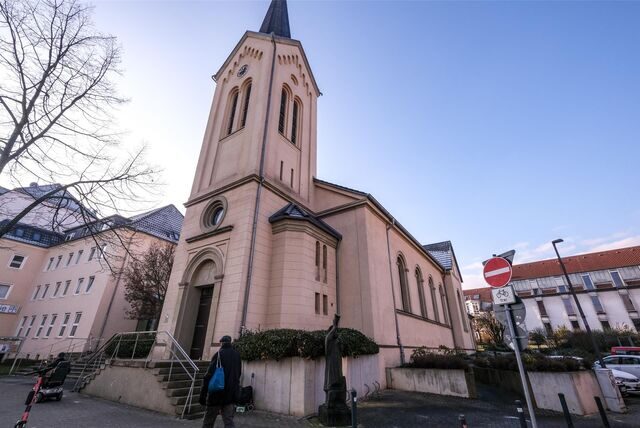 Die Gustav-Adolf-Kirche in Recklinghausen.