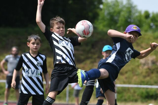 Beim Spielfest der F-Junioren (ohne Wertung) kickten Teams der SG Castrop, des FC Frohlinde, des TuS Henrichenburg, von Wacker Obercastrop und der Spvg Schwerin.