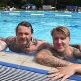 Erwachsene und Kinder hatten gleichermaßen Spaß beim Freibad-Fest 2023 im Parkbad Nord in Ickern.