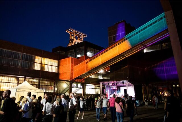 ExtraSchicht an der Zeche Zollverein in Essen
