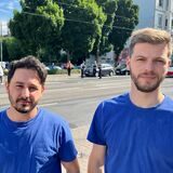 Edmund Kashtanjeva und Nedzad Hadzic haben den schweren Unfall am Dienstagmorgen auf der Kaiserstraße hautnah miterlebt und anschließend einer Familie geholfen.