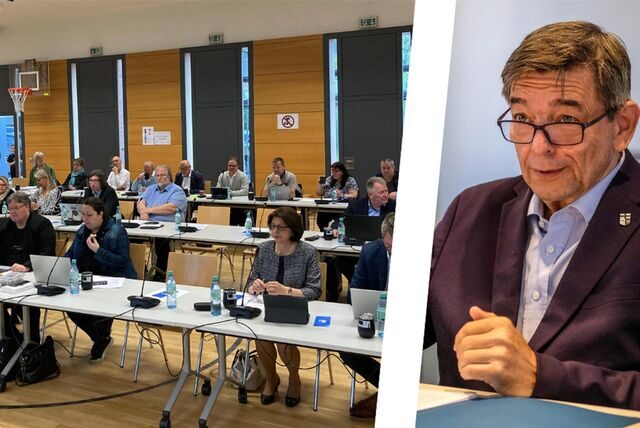 Bürgermeister Werner Arndt ist für eine dritte Amtszeit wiedergewählt. Er ist Vorsitzender des Rates, dessen 45 Mitglieder Politik für Marl machen.