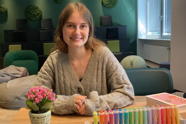 Doreen Dietz, jahrgangsbeste Abiturientin an der Willy-Brandt-Gesamtschule