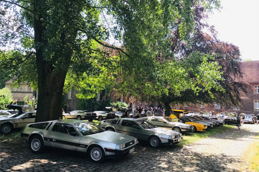 Nicht einmal 9000 dieser Autos sollen gebaut worden sein. 6500 sind laut DeLorean-Club noch erhalten. 35 kamen in Castrop-Rauxel zusammen.
