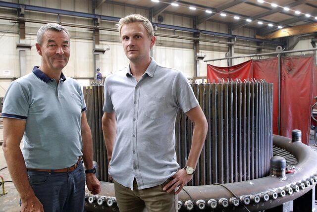 Olaf Huscher (l.) und Andreas Höwedes sind die Gesellschafter und Geschäftsführer der KSK GmbH in Haltern.