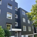 Eine Wohnung in diesem Haus soll zwangsversteigert werden.