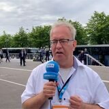 Oliver Volmerich und Georg Thanscheidt haben als Reporter den Besuch des Bundespräsidenten begleitet.