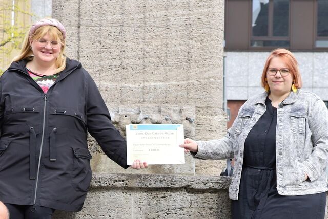 Katrin Lasser-Moryson und Ann-Kathrin Bludau vom Frauenhaus Castrop-Rauxel
