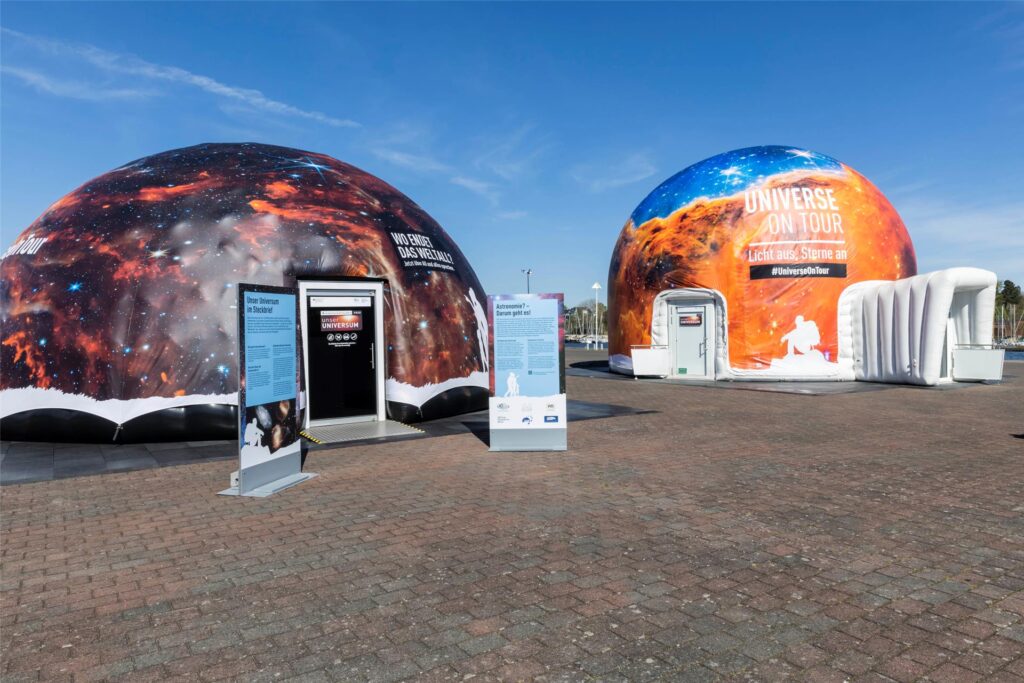 So ein mobiles Planetarium soll bald vor dem Dortmunder U stehen. So ein mobiles Planetarium soll bald vor dem Dortmunder U stehen.
