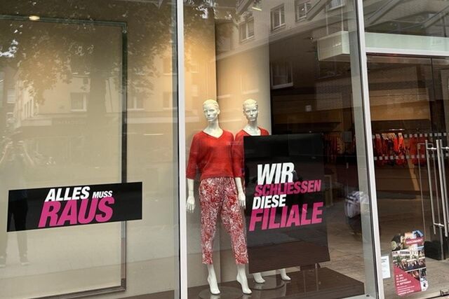 Die Gerry-Weber-Filiale in Castrop-Rauxel schließt. Vorher gibt es Angebote.