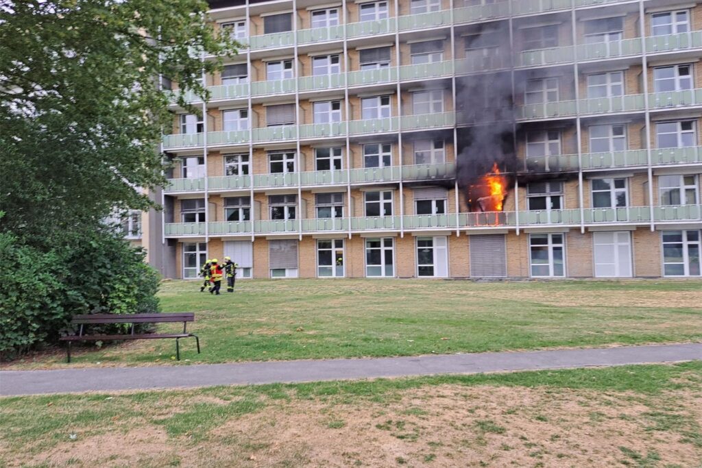 Feuer im Marien-Hospital