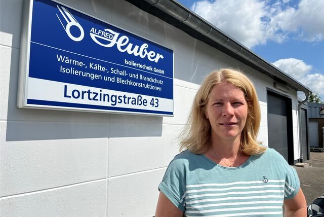 Nicole Huber muss trotz bester Auftragslage ihren Betrieb an der Lortzingstraße schließen.