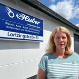 Nicole Huber muss trotz bester Auftragslage ihren Betrieb an der Lortzingstraße schließen.