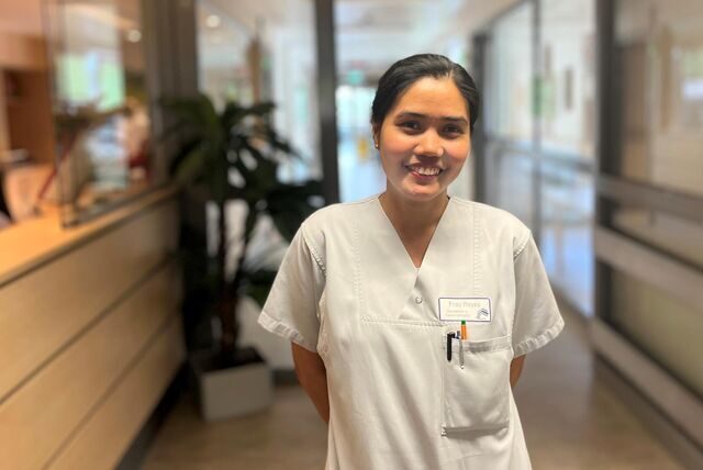 Jhoan Reyes kam 2021 aus den Philippinen nach Castrop-Rauxel ans Evangelische Krankenhaus.