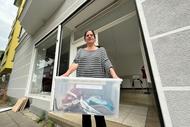 Karin Götz räumt aus: Nach 13 Jahren ist ihr Geschäft im Kreuzviertel nun geschlossen.