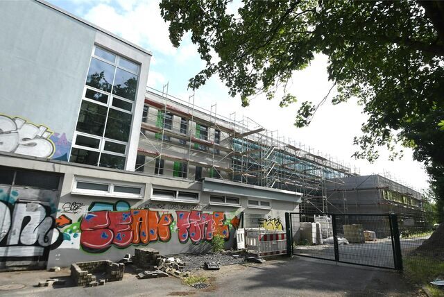 Die Fridtjof-Nansen-Realschule erhält einen neuen Quertrakt.