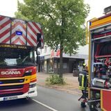 Die Feuerwehr musste zur Bergstraße ausrücken. Dort brannte eine Spülmaschine in einer Arztpraxis.