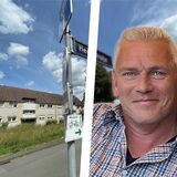 Vor LEG-Mietshäusern an der Heimstraße in Ickern wucherten Wildkräuter auf bis zu 1,80 Meter Höhe. Bewohner Thomas Frieling störte das. Nach seiner Beschwerde bei uns mähte die Stadt.