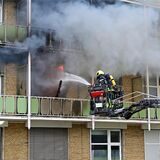 300 Einsatzkräfte aus dem ganzen Ruhrgebiet rückten an, um den Brand im Marien-Hospital zu bekämpfen.