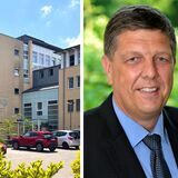 Dr. Andreas Weigand, Medizinischer Geschäftsführer der KKRN GmbH, und das Sixtus-Hospital
