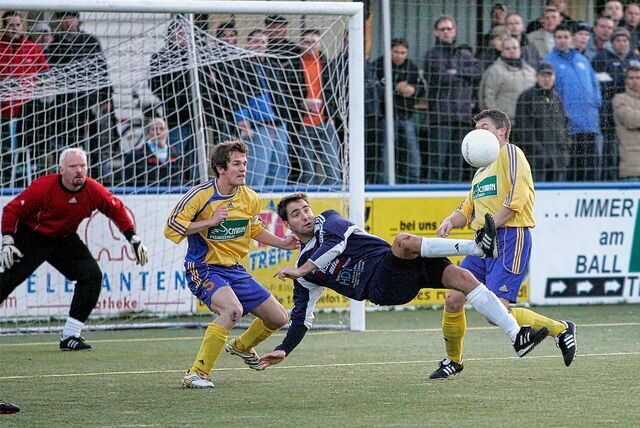 Derby 2006 Spvg Schwerin gegen VfB Habinghorst mit Marcus Plarre