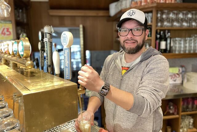 Antonio Link ist der Geschäftsführer des Hopfen & Salz in Lütgendortmund.