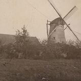 Die Alte Mühle an der Hochstraße in Marl. Ein Foto aus vergangenen Zeiten.